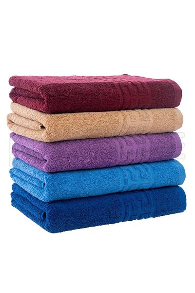 trendyhome Set of 5 100% Cotton Towels – 500 GSM – ST244205 - 70x130 cm