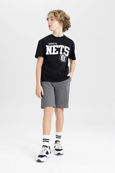 DeFacto Boy's Pique Basic Plain Bermuda Shorts B5925A824Sm