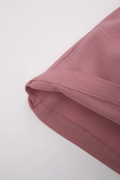 DeFacto Baby Girl Short Sleeve Ribbed Camisole Dress C2520A524SM