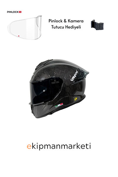 Sway CARBON FİBER FULFACE KASK SNAKE CARBON
