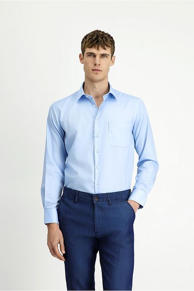 Kiğılı Long Sleeve Classic Non Iron Cotton Shirt