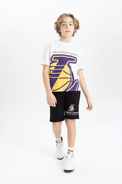 DeFacto Male Child Nba Los Angeles Lakers Shorts C0397A824Sm