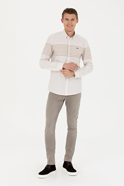 U.S. Polo Assn. Cotton shirt with pattern