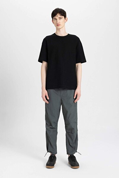 DeFacto Μπλουζάκι Relax Fit Crew με κοντό μανίκι C3701AX24SP