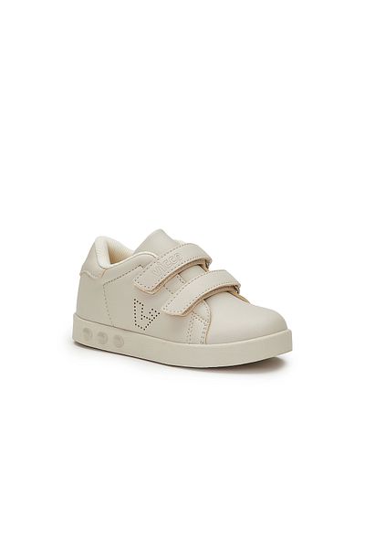 Vicco Oyo Lighted Unisex Children's Beige Sports Shoes