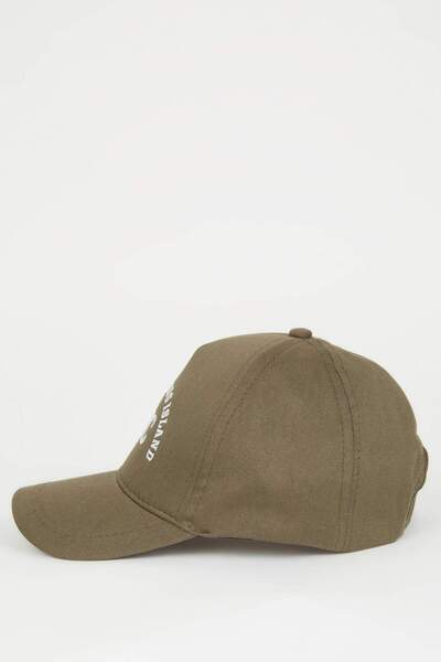 DeFacto Erkek Çocuk Nakışlı Pamuklu Beyzbol Basketbol Şapkası B7904A824SM