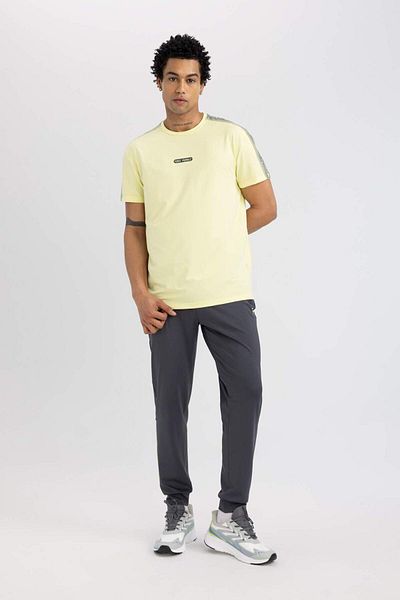 DeFacto Tepláky DeFactoFit Jogger Standard Fit se dvěma kapsami Standardní nohavice Skuba Diver Fabric B5146AX24SP