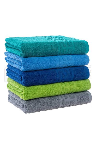 trendyhome Set of 5 100% Cotton Towels – 500 GSM – ST244235 - 70x130 cm