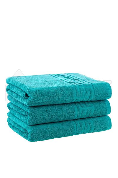 trendyhome Set of 3 100% Cotton Towels – 500 GSM – ST244390 - 80x160 cm