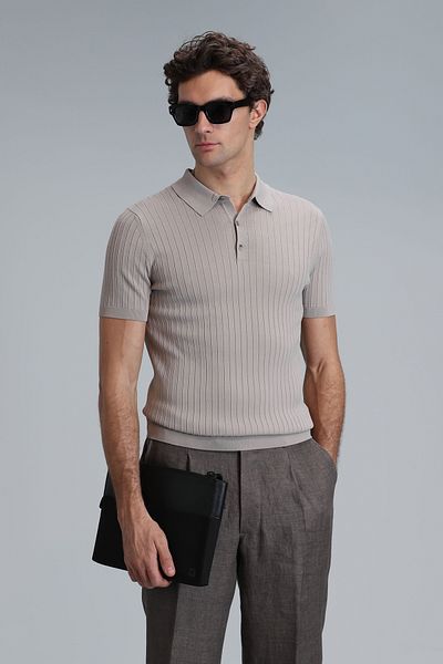 Lufian Eze Men's Sweater Beige