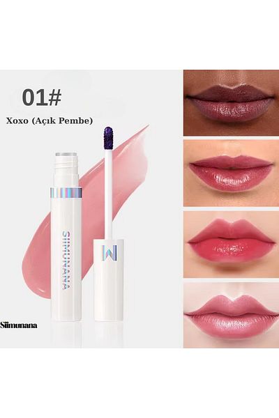 siimunana Waterproof Long Lasting Lipstick – Non-Flowing, Intense Color |