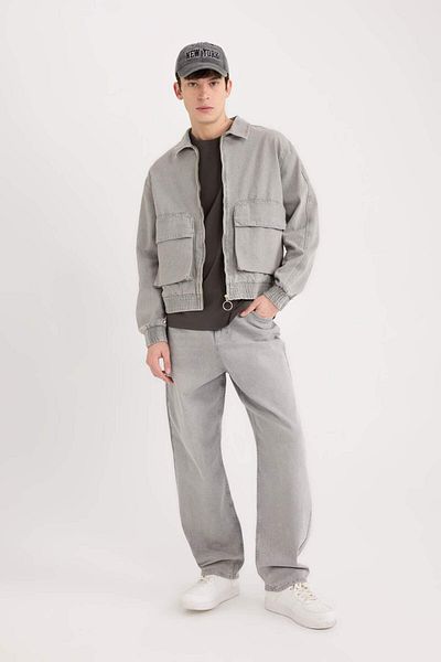 DeFacto Relax Fit Seasonal Spring Jean Jacket C3414Ax24Sp