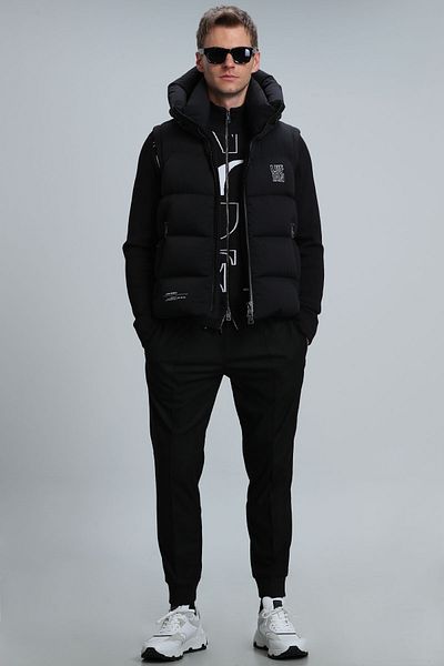 Lufian Andre Jogger Pants Slim Fit Black