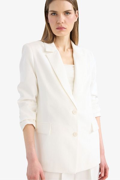 DeFacto Jachetă blazer cu formă lejeră Z8276AZ24SM