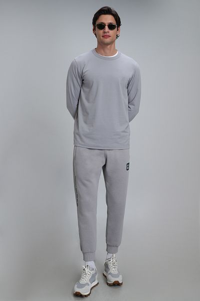 Lufian Merlin Men's Long Sleeve T-Shirt Gray