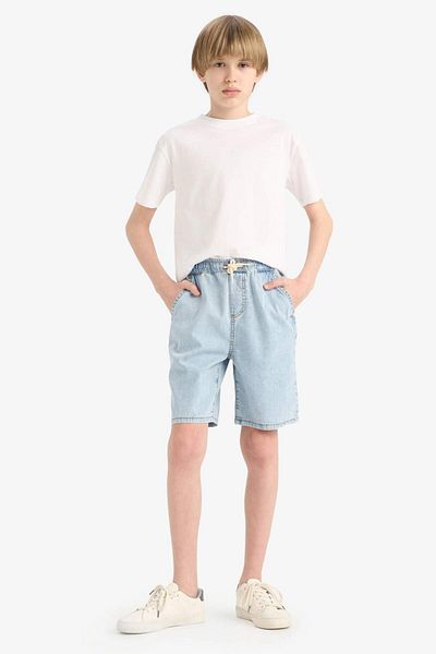 DeFacto Αγόρι Jean Basic ίσιο σορτς B5764A824SM