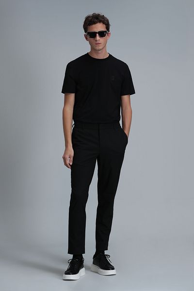 Lufian Black Pablo Graphic T-Shirt - Modern
