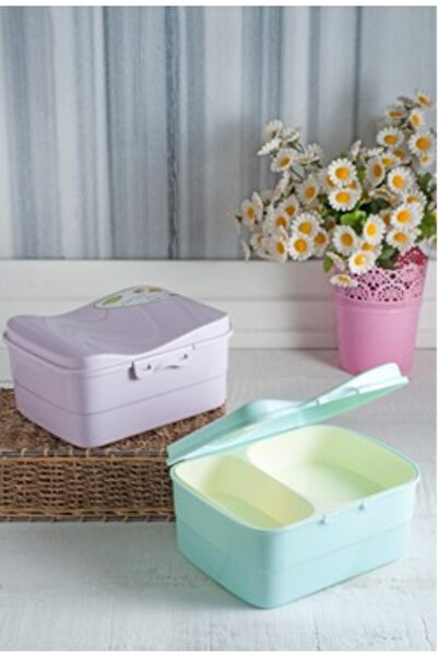 KIZILELMADA 1.8 Liters |   22×16 cm Plastic Nutrition Container – Leakproof F...