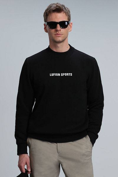 Lufian Star Men's Sweatshirt Black