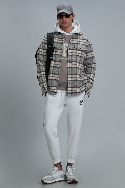 Lufian Мъжки спортни панталони Jeremy Off-White