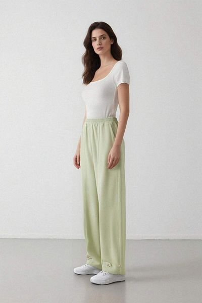 DeFacto Leinen-Mischung Basic Plain Haremshose B7506AX24SP