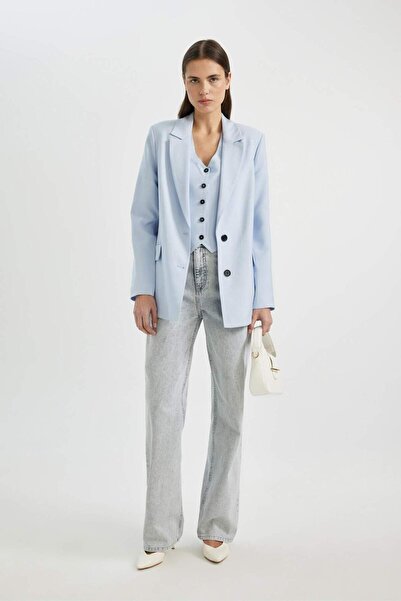 DeFacto Oversize široký kabát s ла́pkou C5028AX24SM