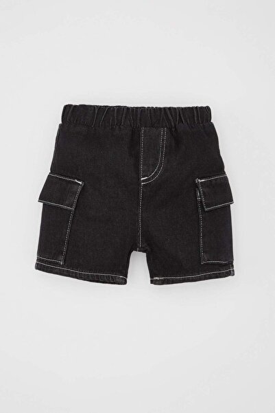 DeFacto Erkek Bebek Jean Şort B6750A524SM