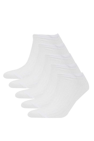 DeFacto Herren 5 Stück Baumwolle Sneaker Socken C3450AXNS