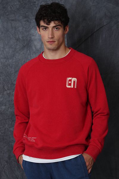 Lufian Owen Men's Sweatshirt Red