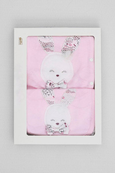 Yumilio مجموعة ملابس داخلية لطيفة من القطن العضوي على شكل أرنب مكونة من 5 قطع...