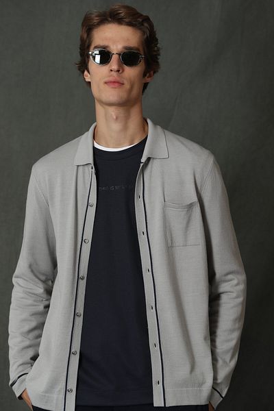 Lufian Orka Men's Sweater Stone