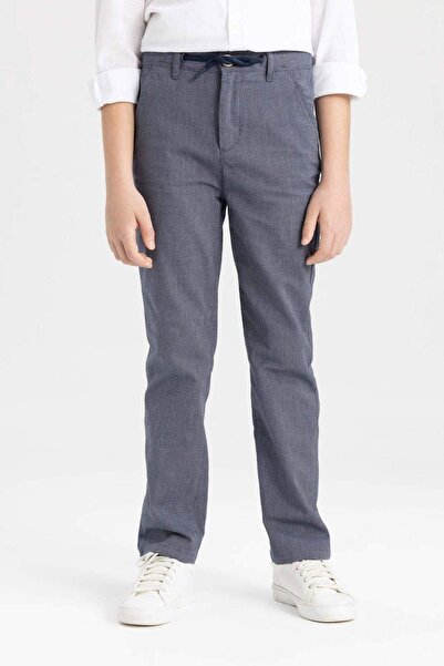 DeFacto Erkek Çocuk Standart Paça Twill Pantolon B7423A824SP
