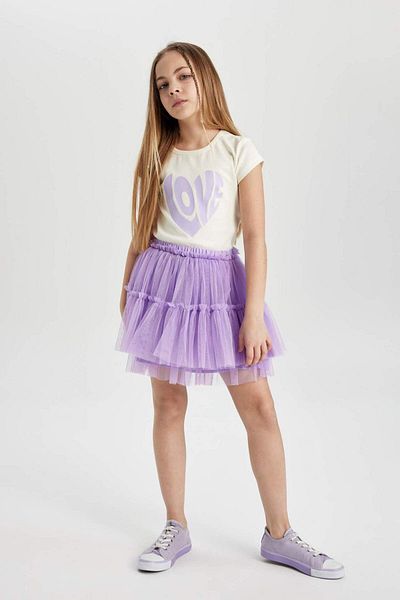 DeFacto Girl's Flexible Waisted Tutu Skirt C0526A824Sm