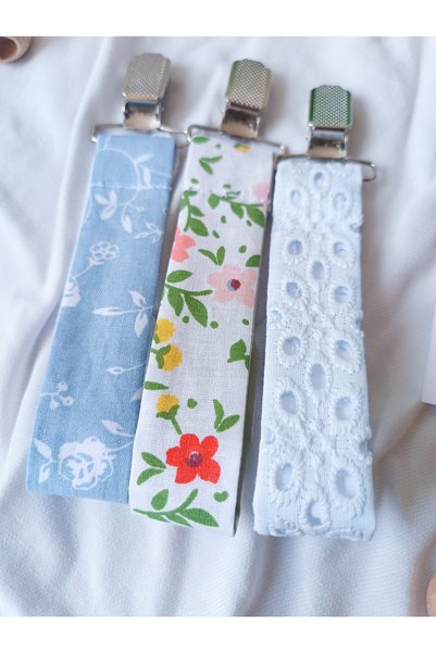 SİYO 3-Piece Pacifier Strap, Pacifier Chain, Pacifier Holder