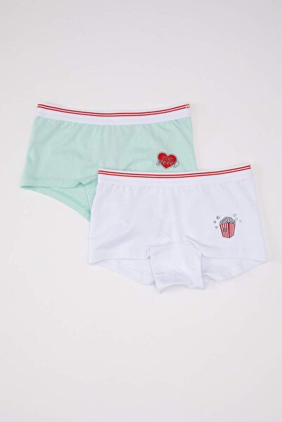 DeFacto Girl's 2-Piece Boxer B9813A824SP