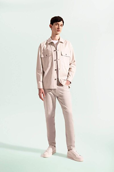 DeFacto Gabardine Chino plátěné kalhoty Slim Fit Slim Fit Skinny Leg Pocket B2089Ax24Sp