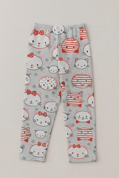 Paris Home Girls' Patterned Pajama Bottoms – Casual, Stylish and Comfortable