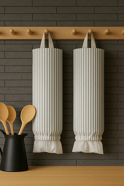 Paris Home 2-Pack Hanging Bag Organizer Organizer - Bag Holder and Organizer Basket