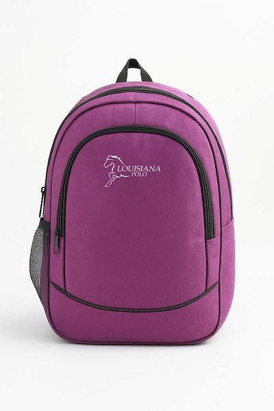louisiana polo Rucsac școlar cu 3 compartimente roz 2450