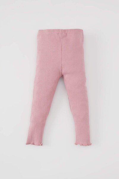 DeFacto Kız Bebek Düz Paça Fitilli Kaşkorse Basic Tayt Z4676A224SP