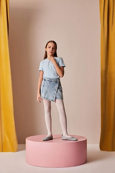 DeFacto Girl's Jean Shorts Skirt B5035A824Sm
