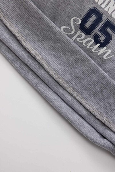 DeFacto Baby Boy Printed Thessaloniki Fabric Sweathirt Tracksuit 2 Piece Set B3179A524Sp