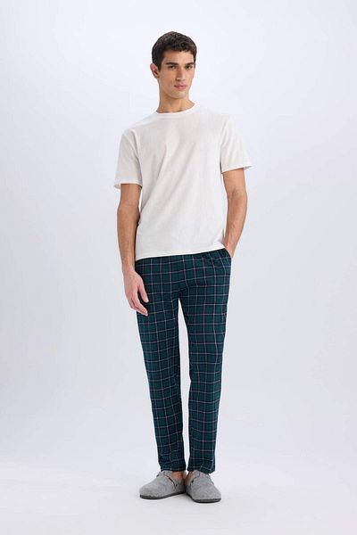 DeFacto Regular Fit Pocketed Pajama Bottoms B7254Ax24Sp