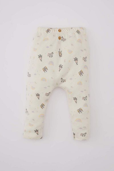 DeFacto Baby Girl 2Pcs Set Unicorn Printed Long Sleeve T-Shirt Leggings B9655A524Sp