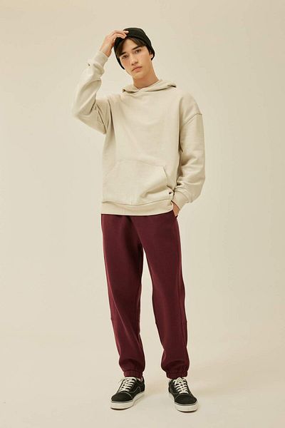 DeFacto Pantaloni de sport cu croiala normala, cu buzunare, talie cu siret, picioare elastice B6155AX24SP