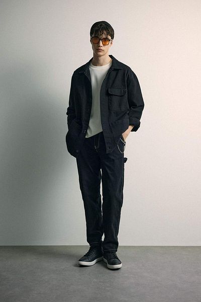 DeFacto Pantaloni Wide Leg Fit Geniș Calap Normal Talie Geniș Poale Largi B8914AX24SP