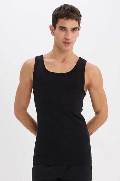 DeFacto Slim Fit Slim Fit Ribbed 2 piese Y9056AZ24SP