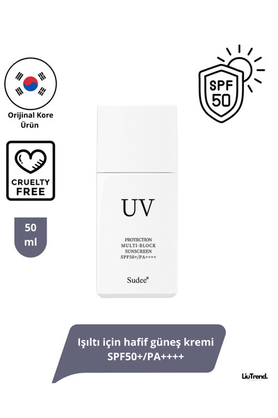 Sudee Multi-Block Sunscreen Spf 50+ / Pa++++ 50 ml Light Sunscreen for Radiance