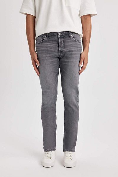 DeFacto Wiser Wash Pedro Slim Fit Tight Fit Normal Waist Narrow Leg Jean Pants B2572Ax23Au