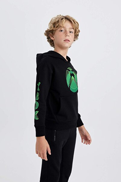 DeFacto Erkek Çocuk Xbox Kapüşonlu Sweatshirt B3088A823WN